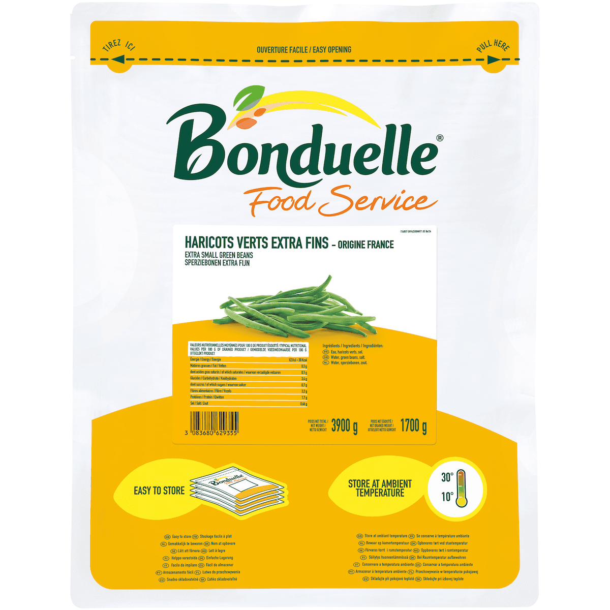 HARICOTS VERTS EXTRA FINS 5S - CE2 - ORIGINE FRANCE