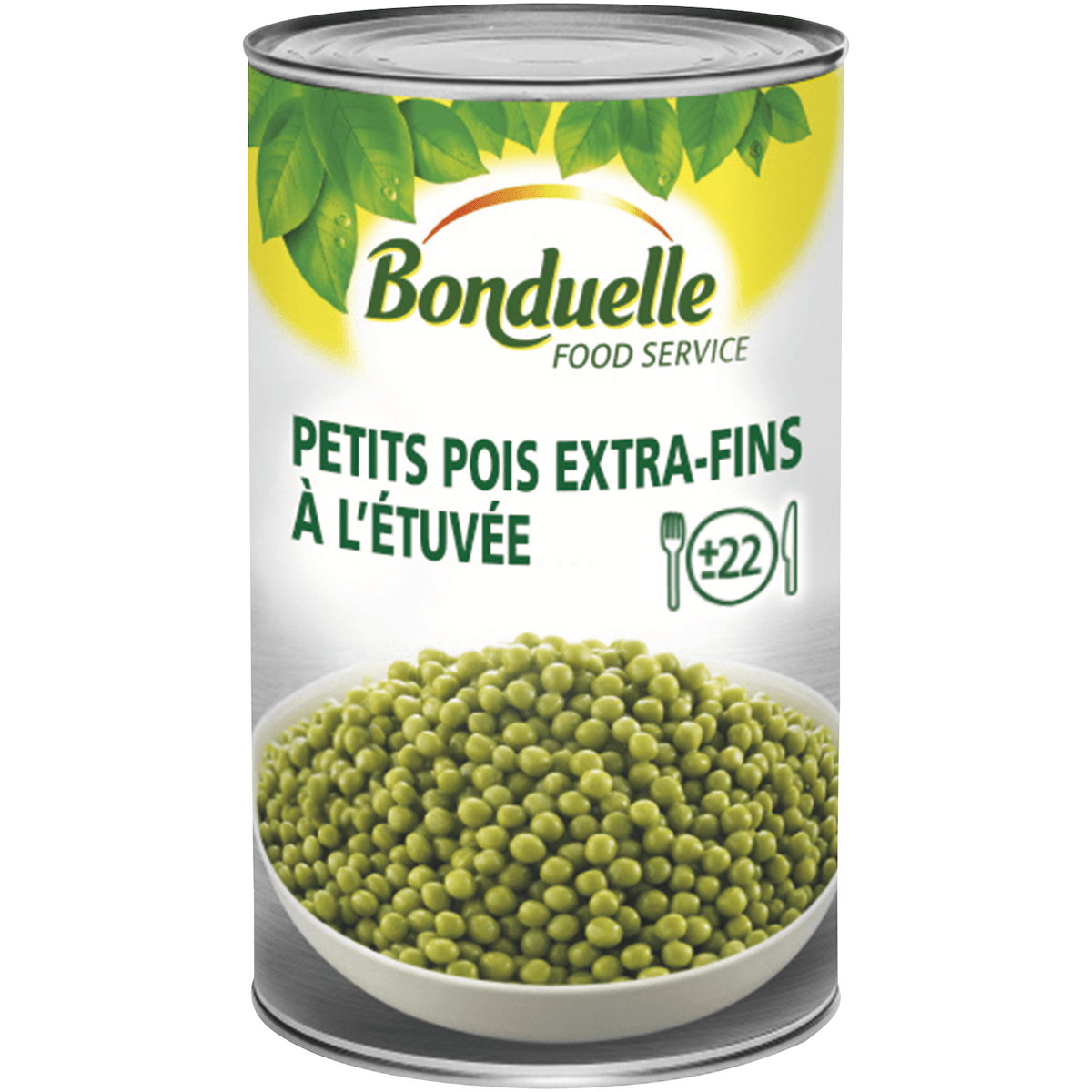 PETITS POIS EXTRA FINS A L'ETUVEE-BOITE 5/1 - CE2 - ORIGINE FRANCE