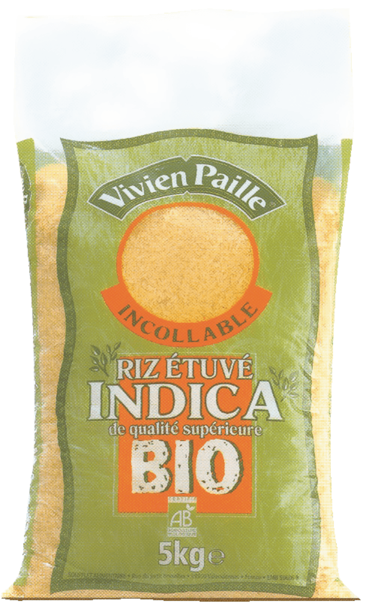 RIZ LONG ETUVE INDICA QS BIO PL 5 KG