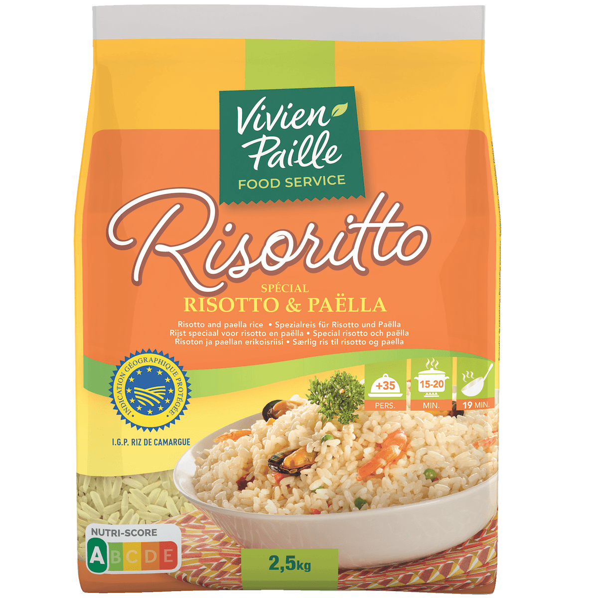 RISORITTO QS  SPECIAL RISOTTO ET PAELLA PL  2.5 KG