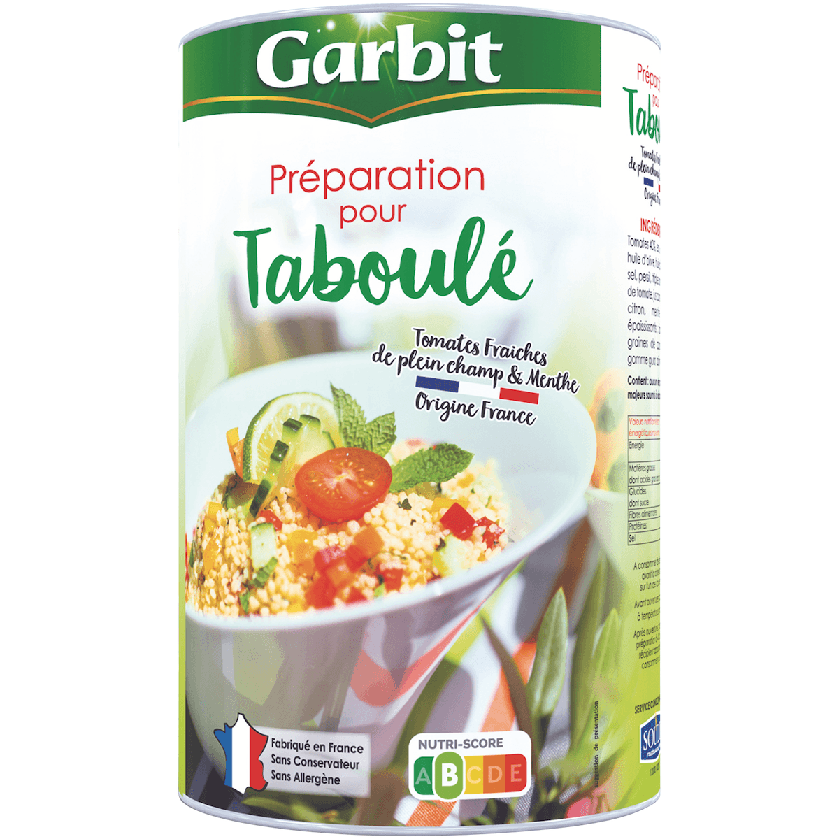 PREPARATION TABOULE 5/1