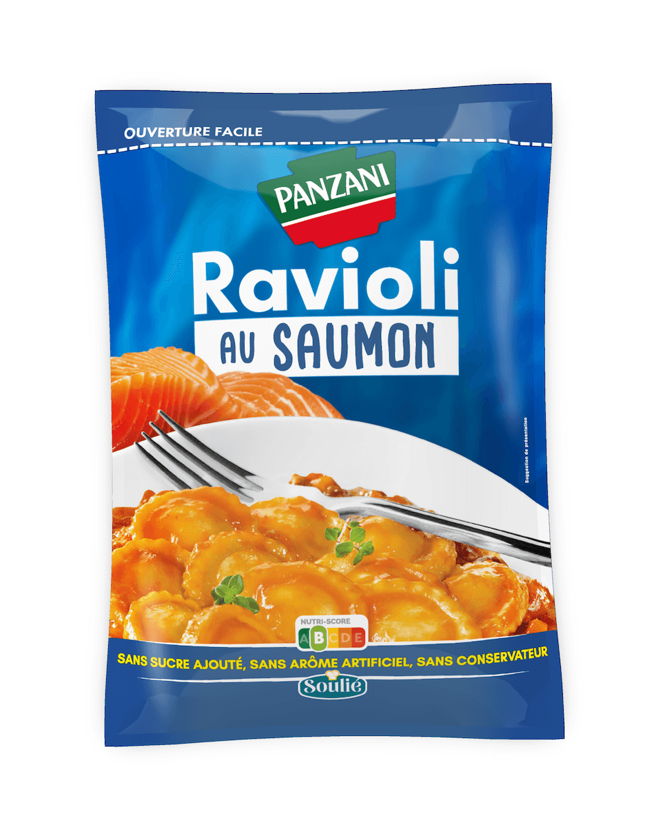 RAVIOLI SAUMON SAUVAGE POCHE 4KG