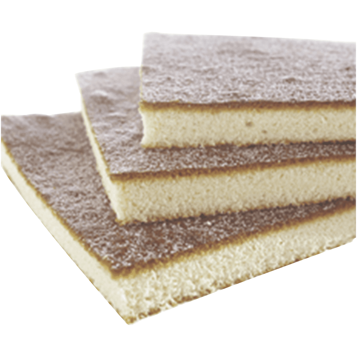 FEUILLE GENOISE NATURE 15 MM - 8 FEUILLES DE 750G