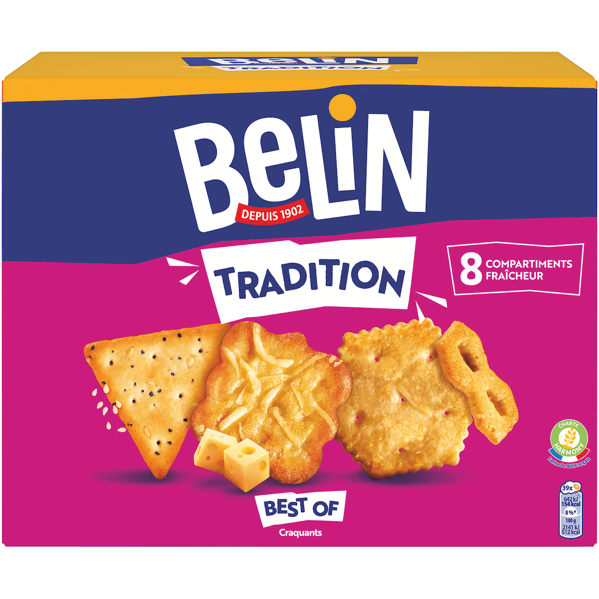ASSORTIMENT SALE TRADITION - BOITE DE 720G