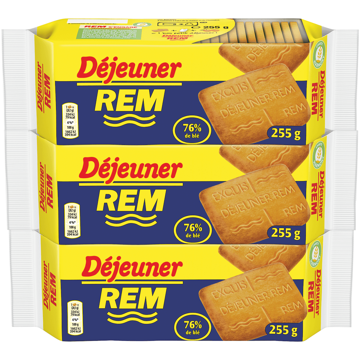 DEJEUNER REM 3X255G