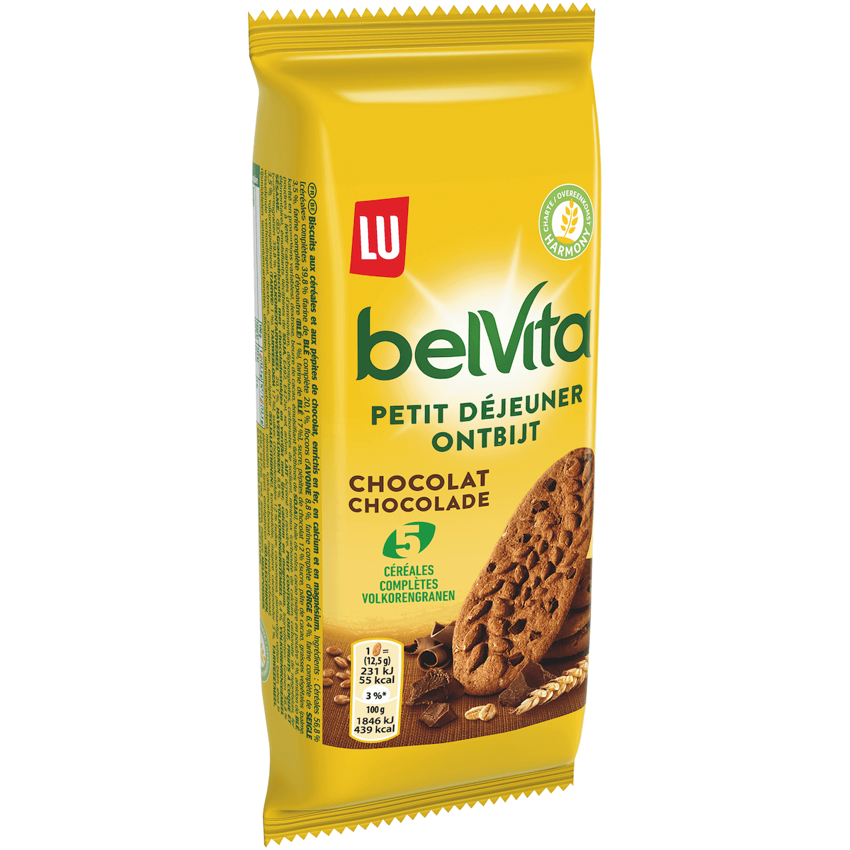 BELVITA PETIT DEJEUNER CHOCOLAT ET CEREALES 50G