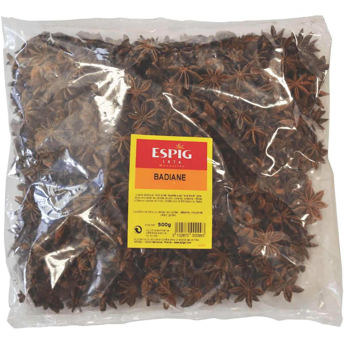BADIANE ENTIERE - 500G
