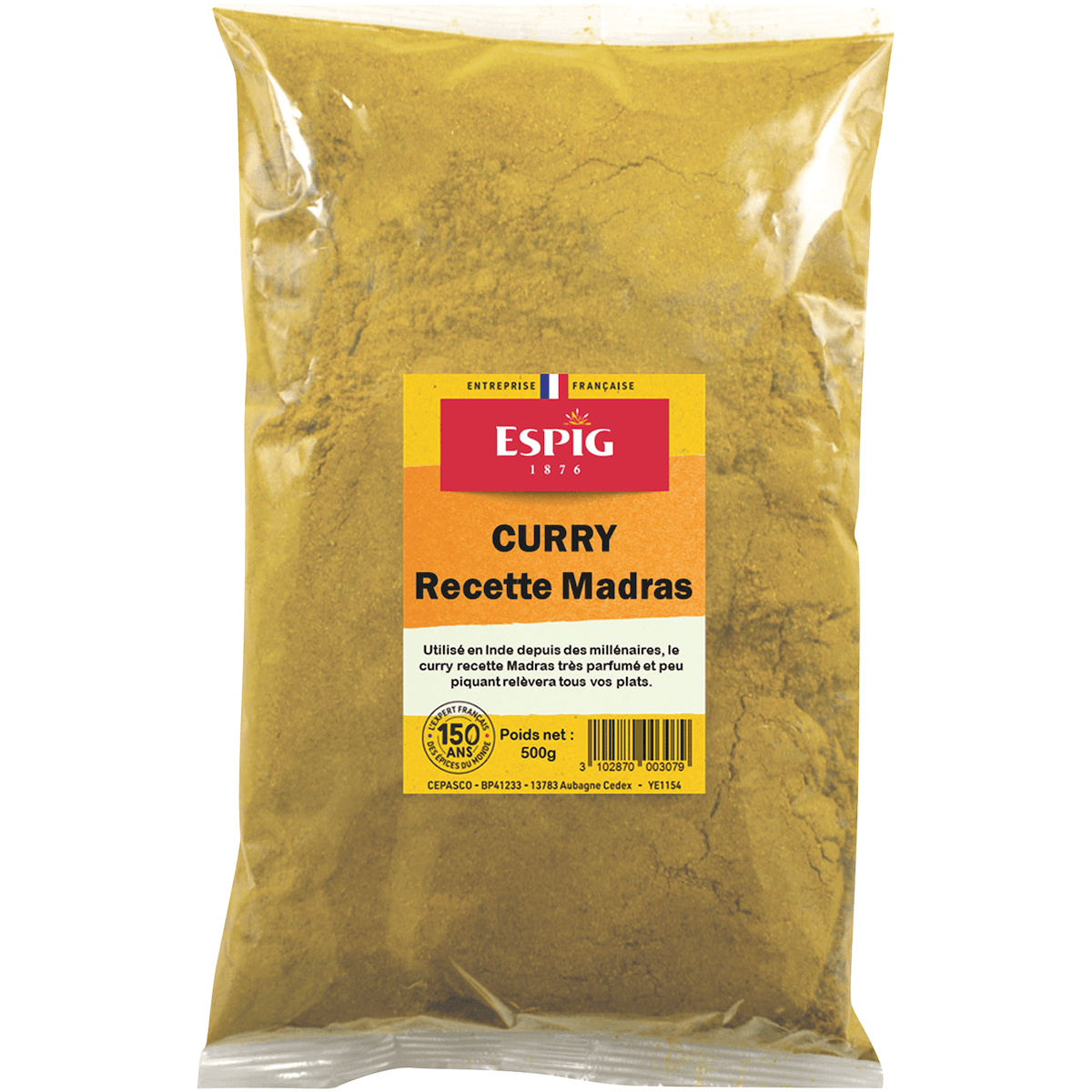 CURRY MADRAS - 500G