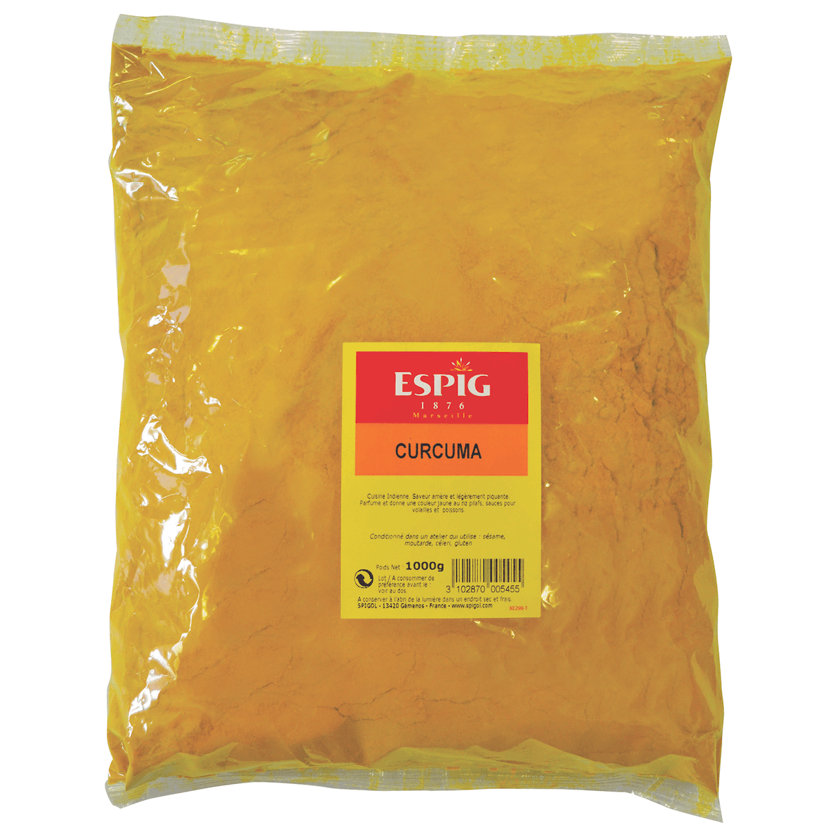CURCUMA POUDRE - 1KG