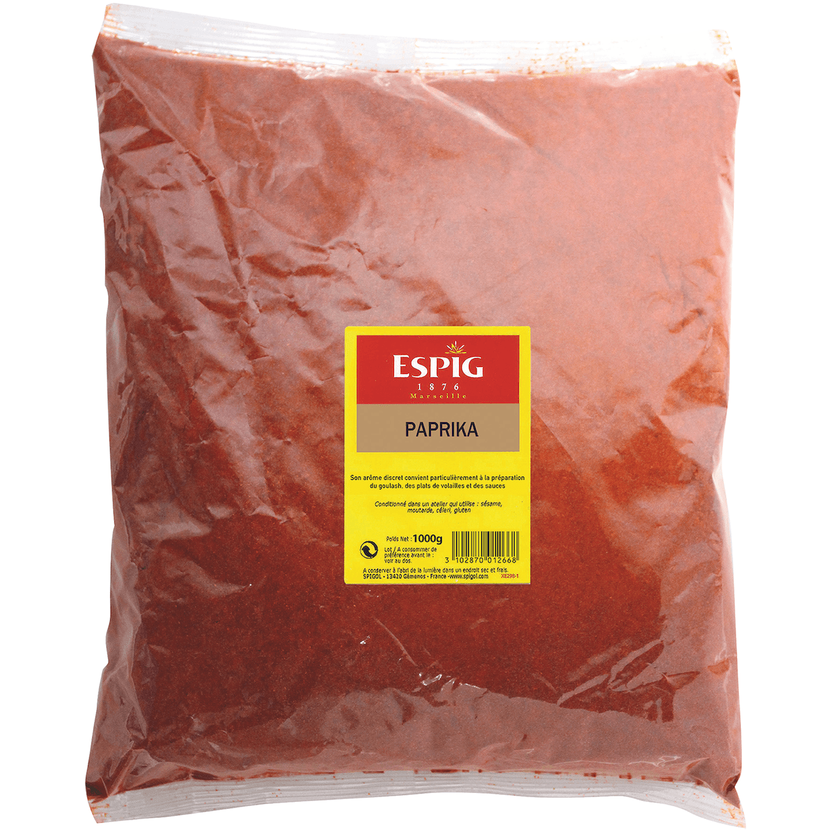 PAPRIKA PRECIEUX DOUX - 1KG