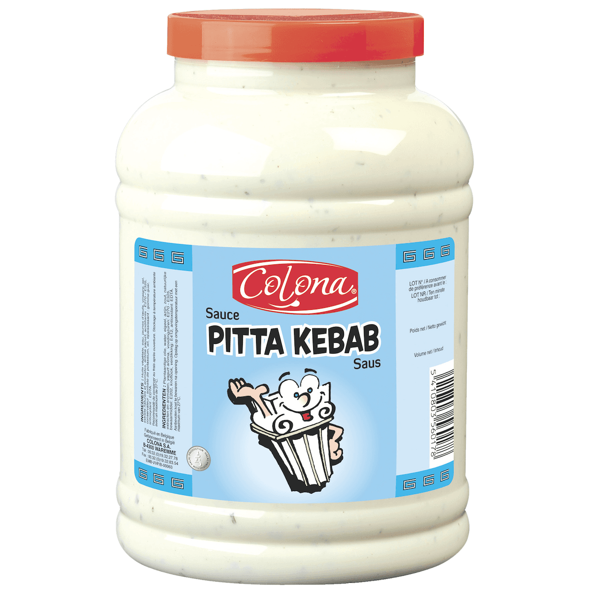 SAUCE PITTA SPEC. KEBAB COLONA 3 L PET