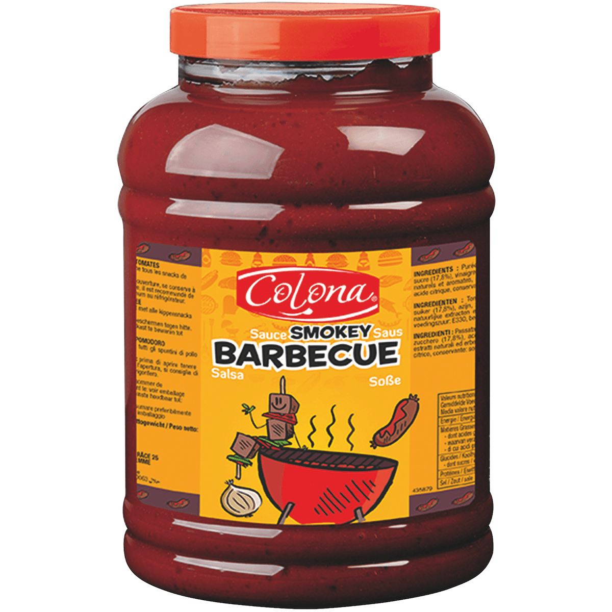 BARBECUE DRESSING COLONA 3 L PET (BRUNE)