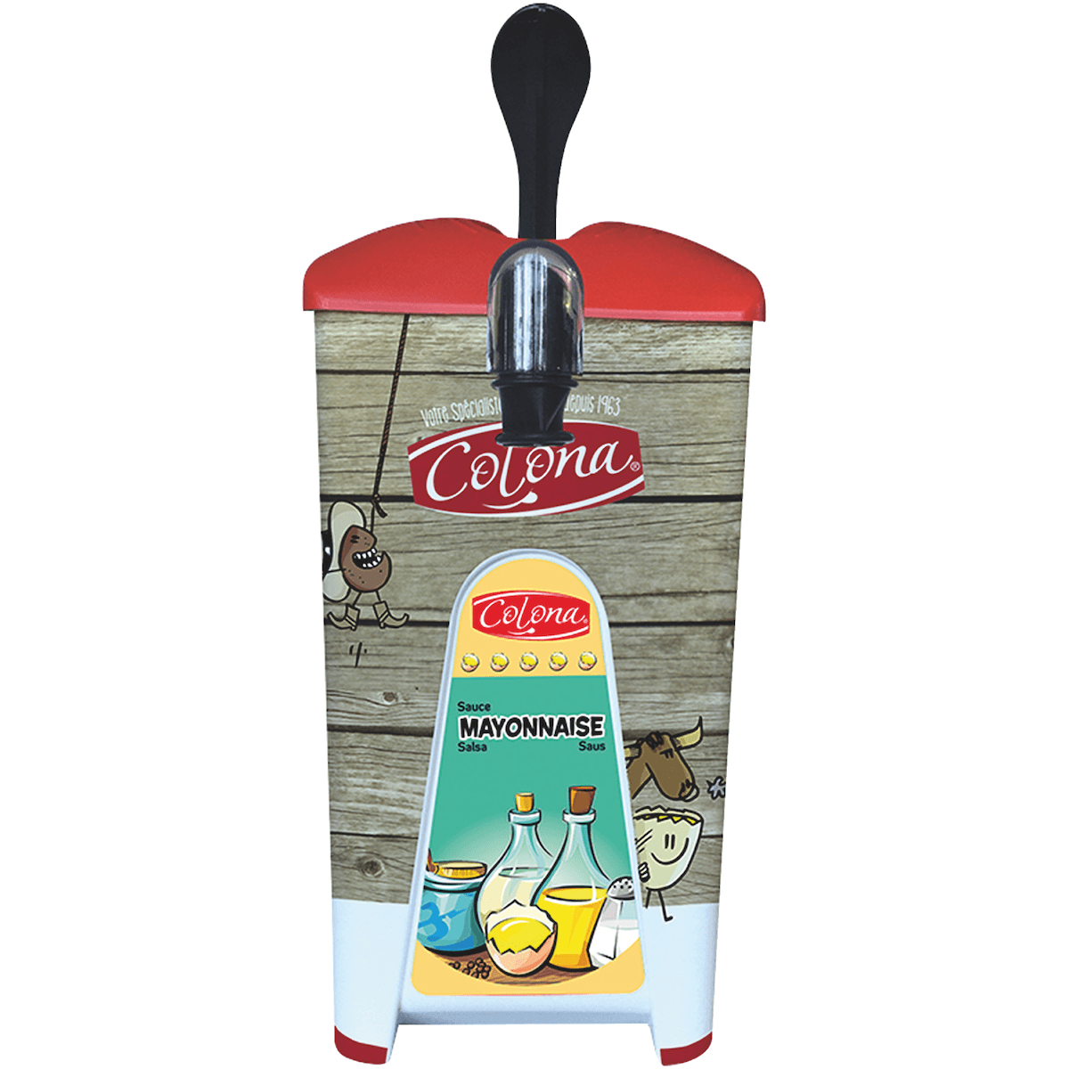 MAYONNAISE COLONA 2X4 L BIB