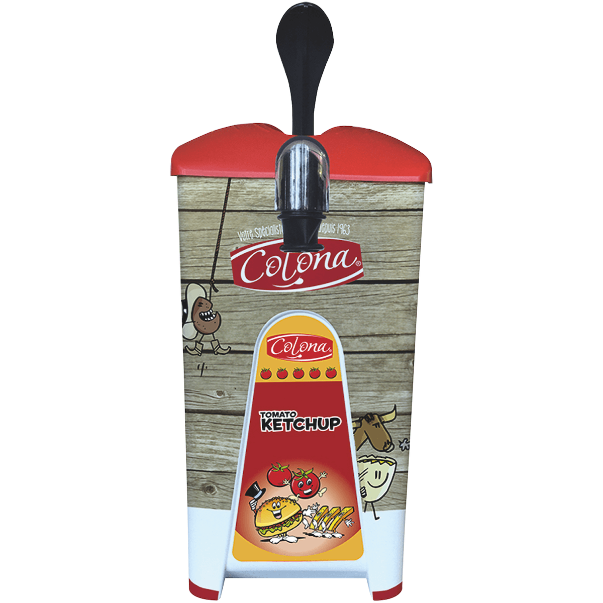 TOMATO KETCHUP 35 % COLONA 2X4 L BIB