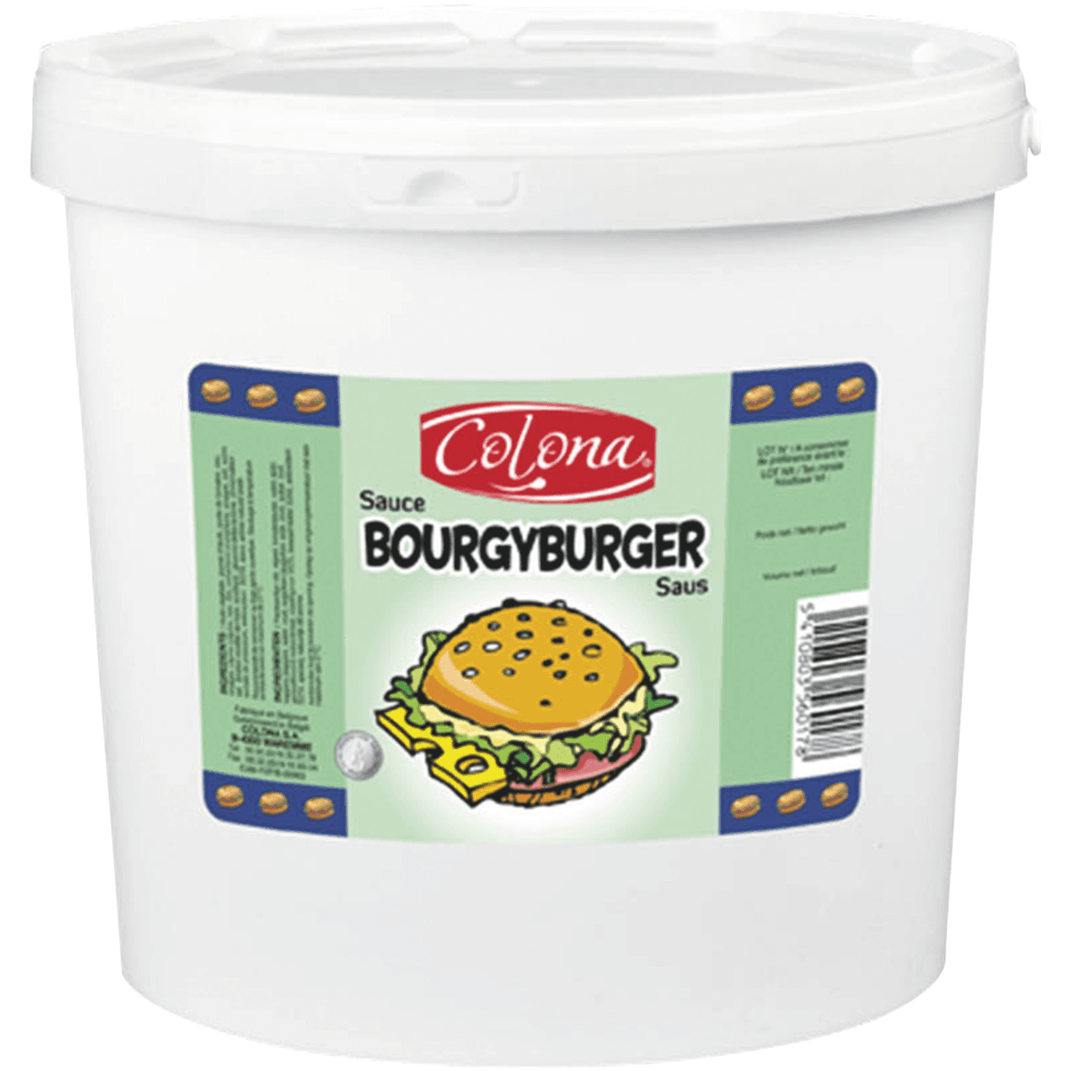 BOURGYBURGER COLONA 10 L SEAU