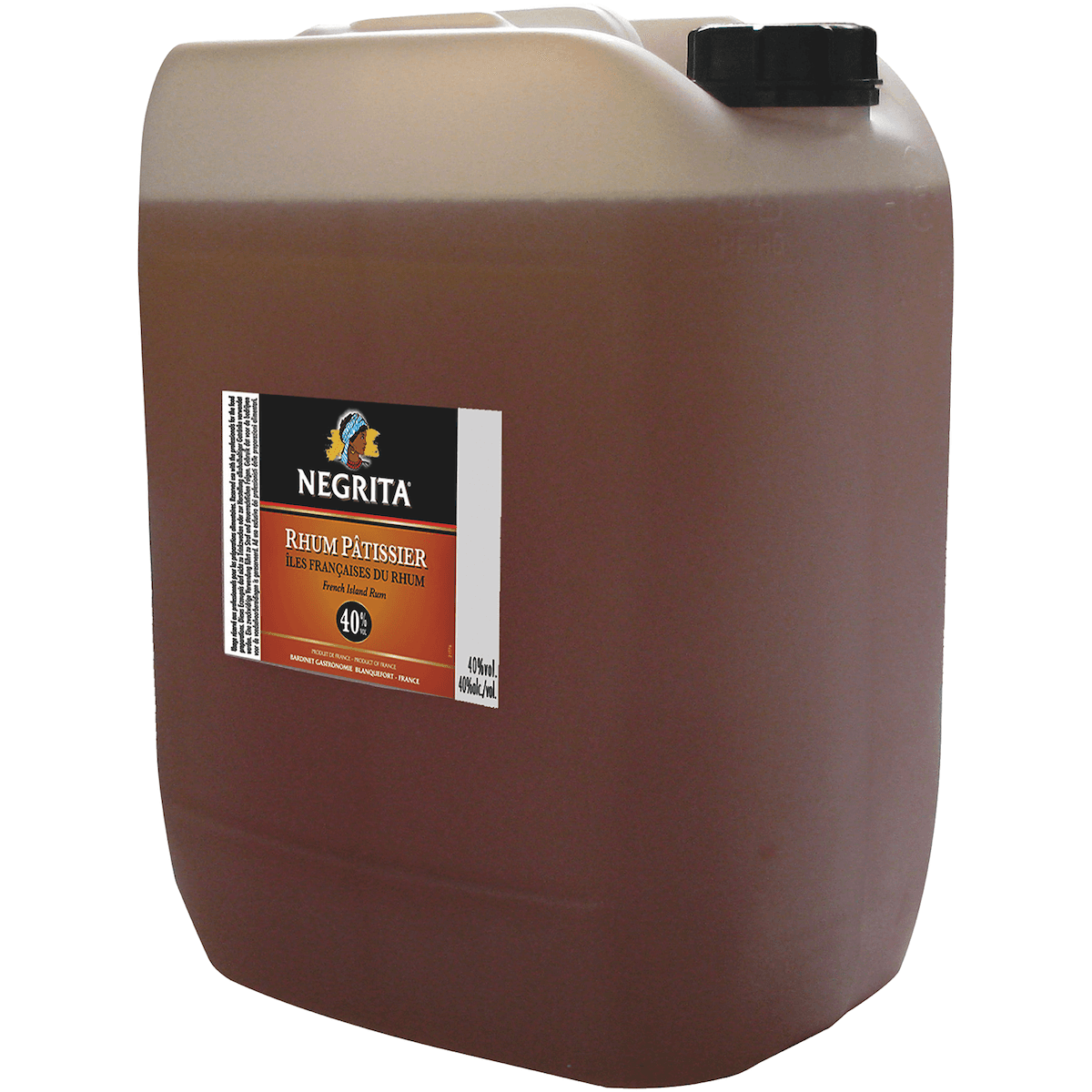 NEGRITA PATISSIER 40%VOL TONNELET  20L