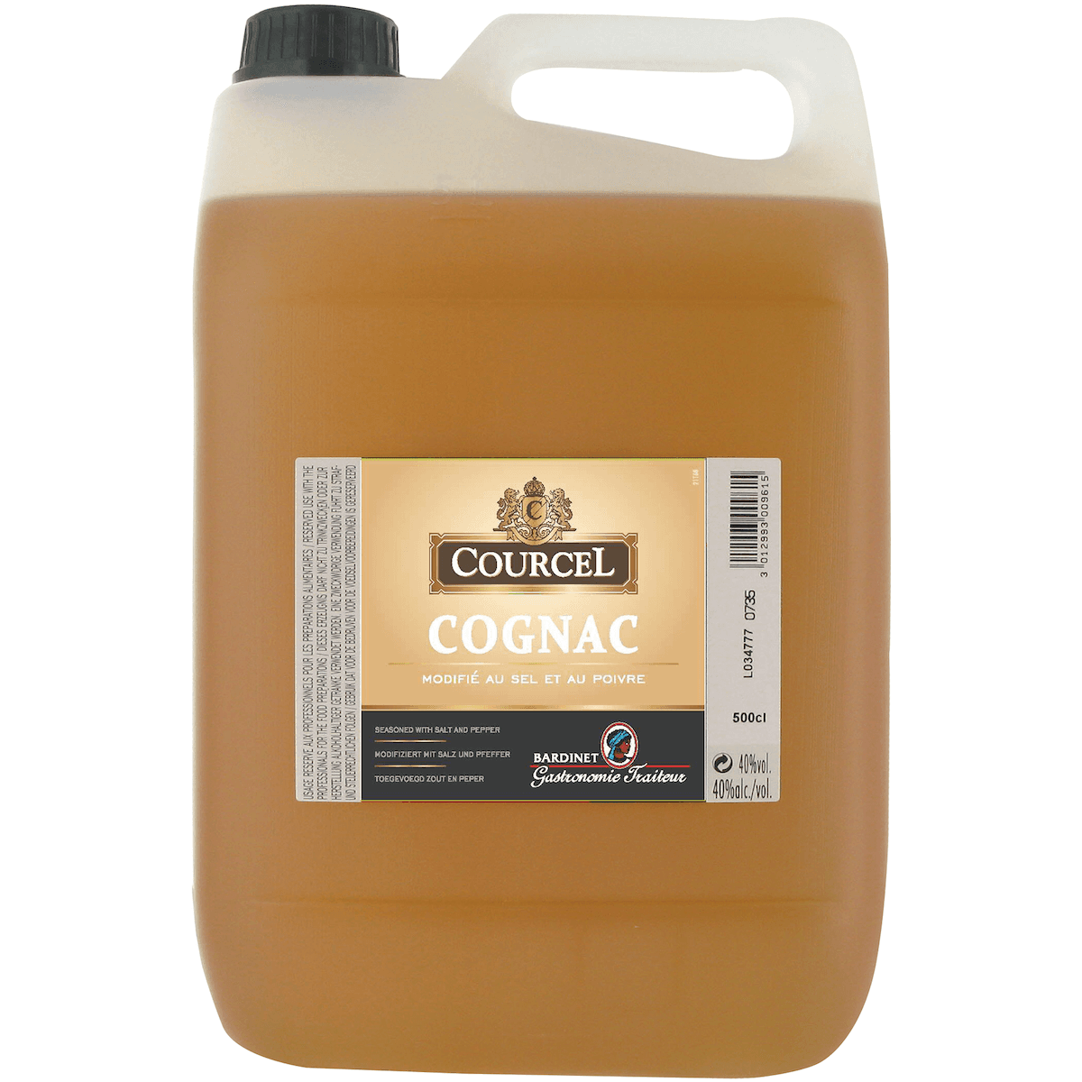COGNAC MODIFIE 40%VOL BIDON 5L COURCEL