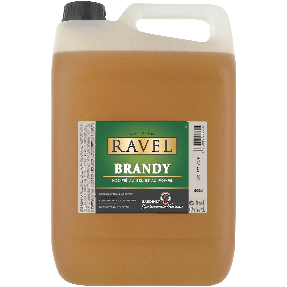 BRANDY MODIFIE 40%VOL BIDON 5L RAVEL