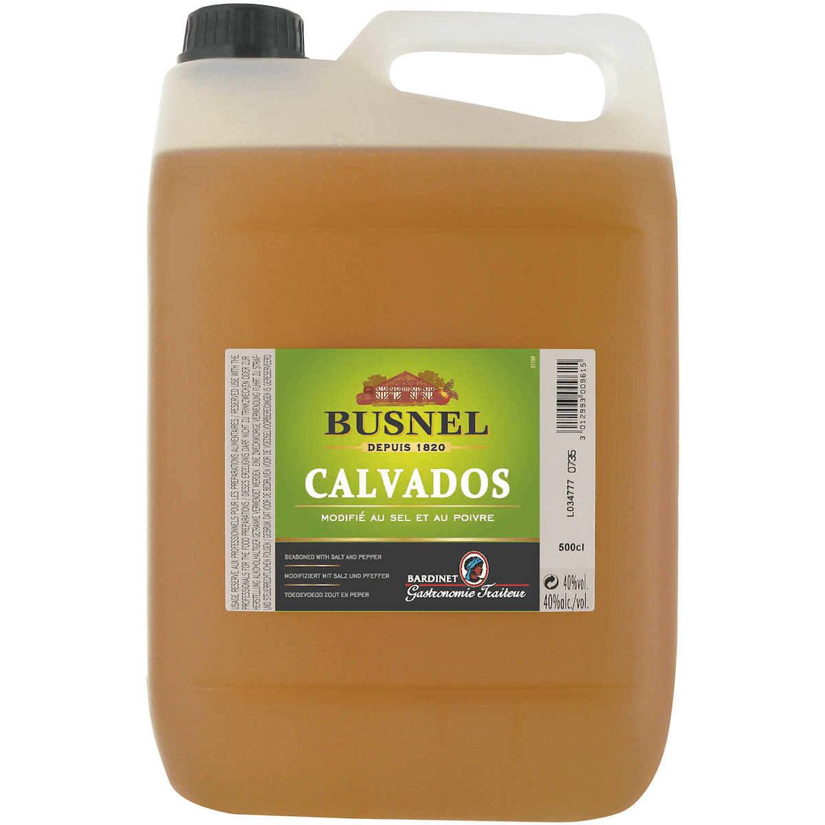 CALVADOS MODIFIE 40%VOL BIDON 5L BUSNEL