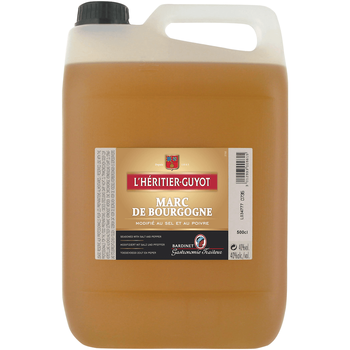 MARC DE BOURGOGNE MODIFIE 40%VOL BIDON 5L