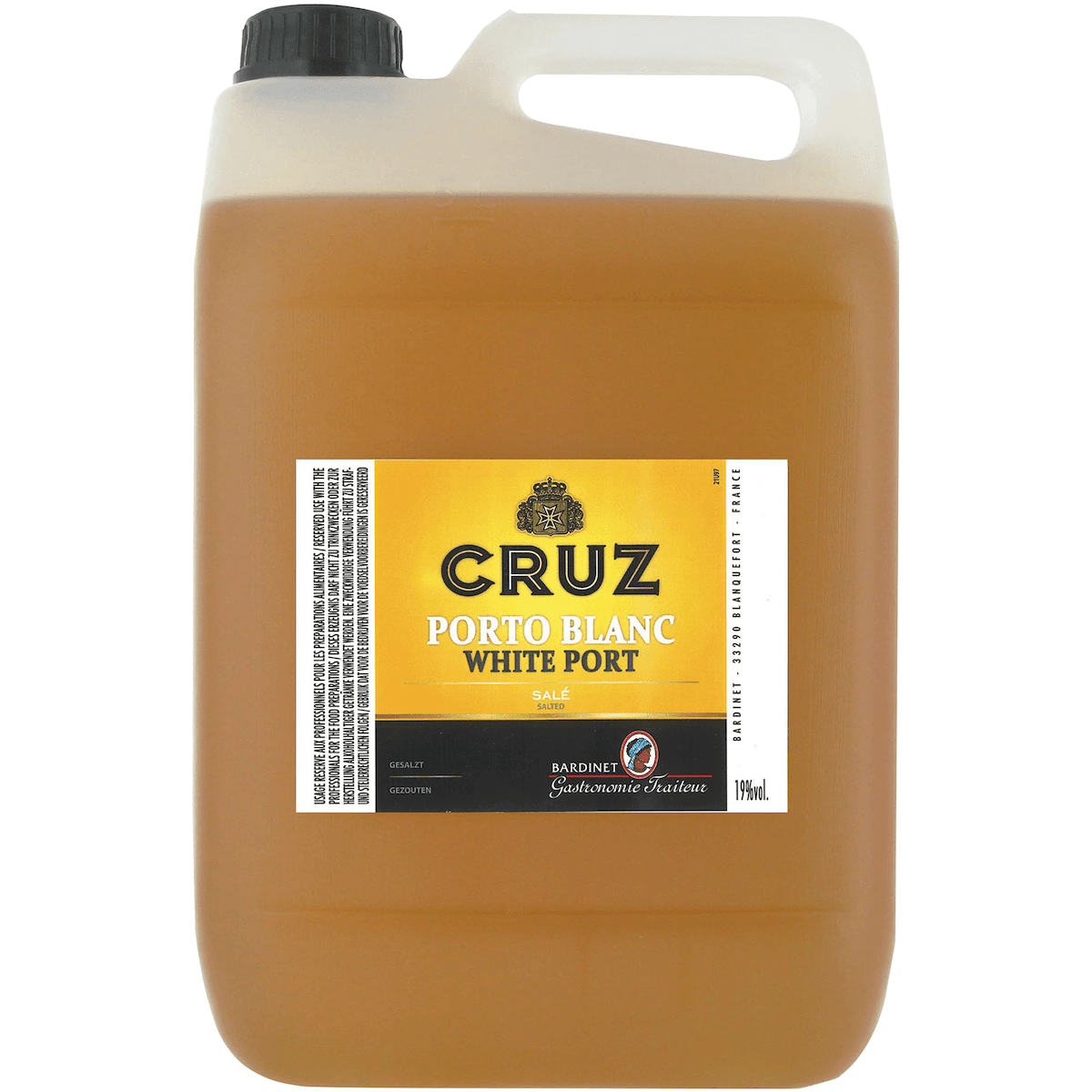 PORTO BLANC MODIFIE 19%VOL BIDON 5L CRUZ