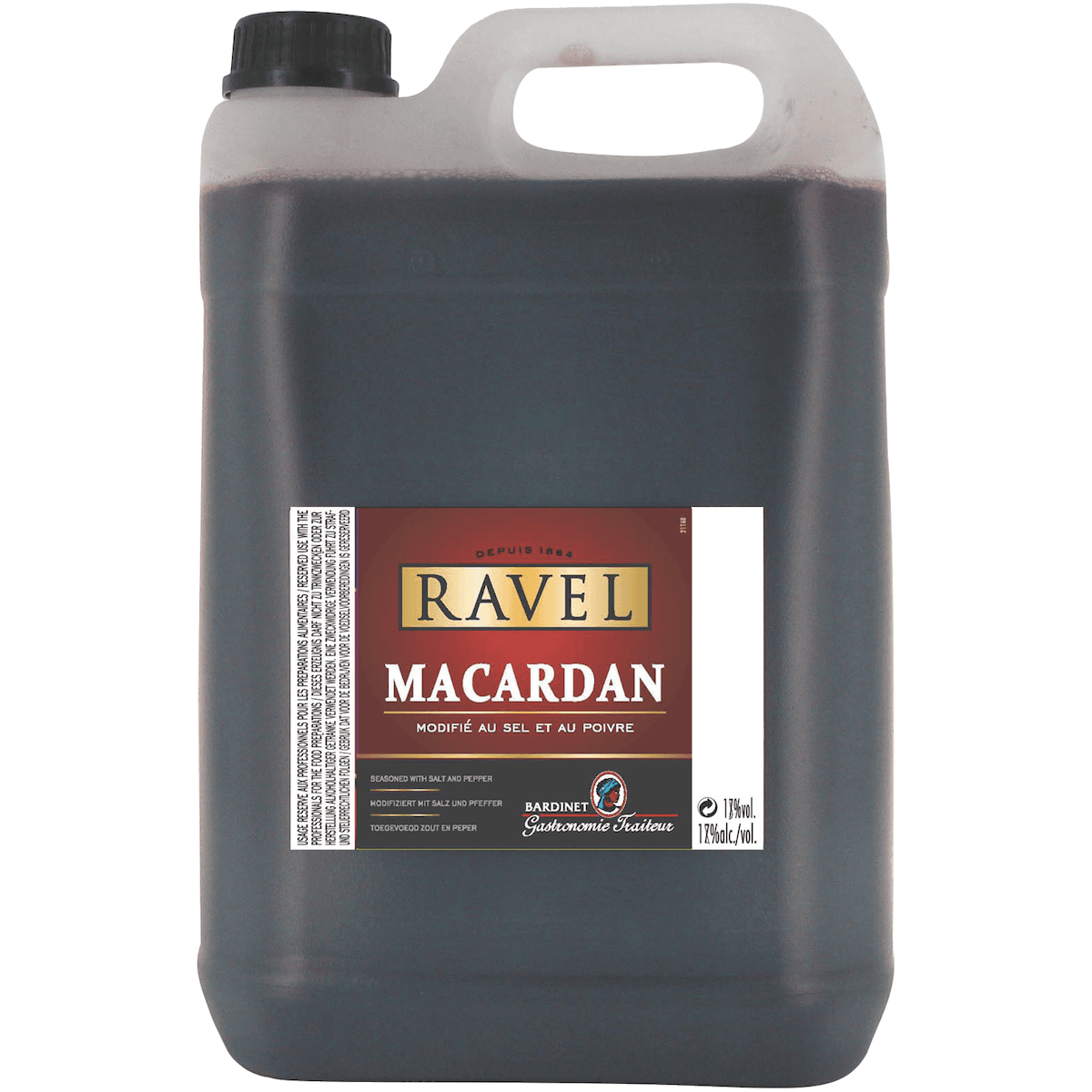 MACARDAN MODIFIE 18%VOL BIDON 5L RAVEL