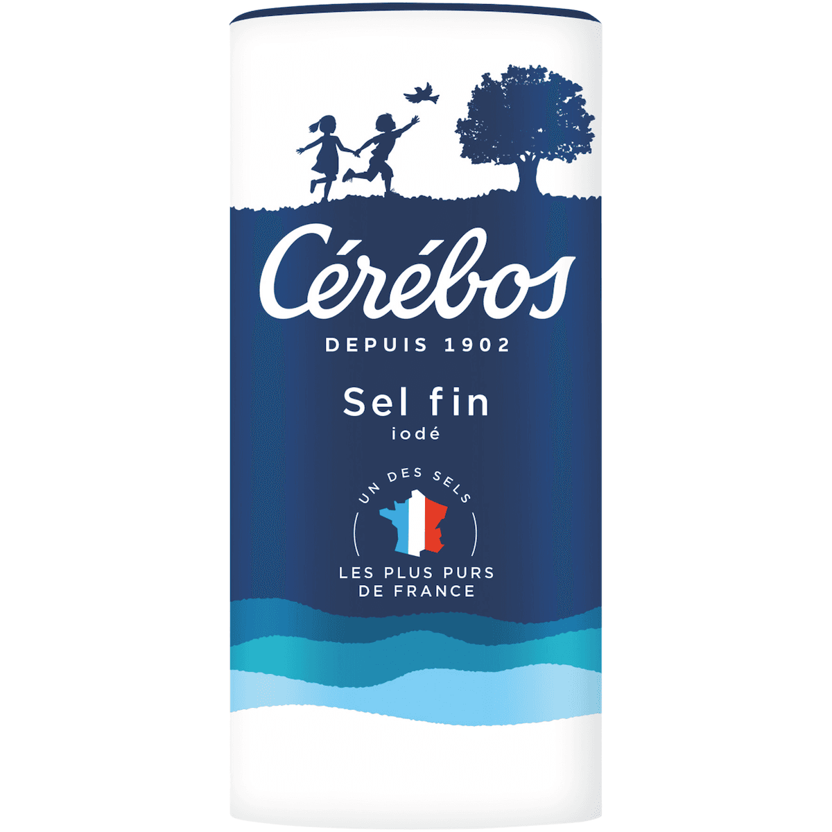 SEL FIN IODE BOITE VERSEUSE 125G