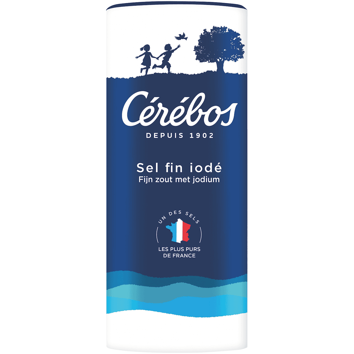 SEL FIN IODE BOITE VERSEUSE 750G