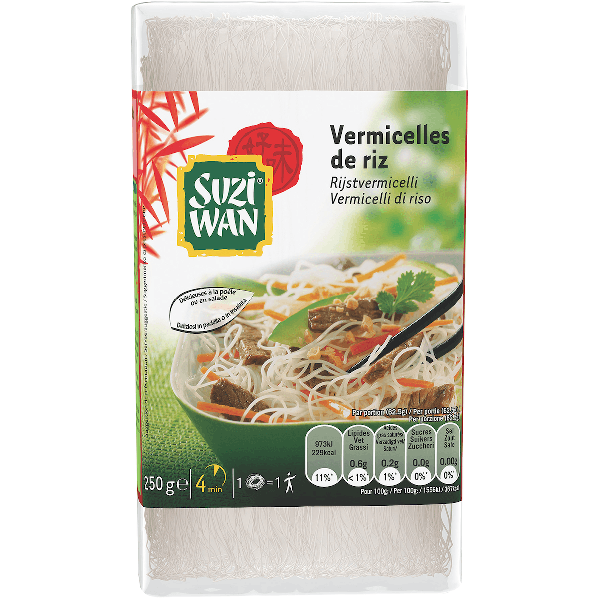 VERMICELLES DE RIZ (MIE HOEN) 250G