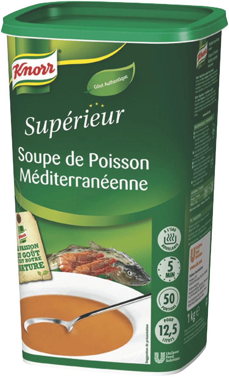 SOUPE DE POISSON MEDITERRANEENNE - BTE 1KG