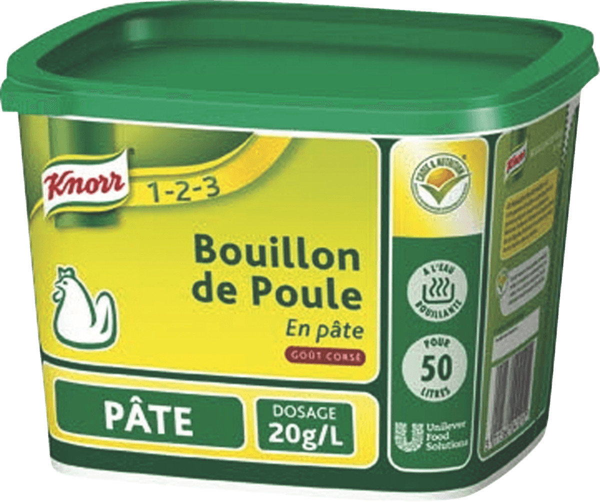 BOUILLON DE POULE EN PATE- BTE 1KG