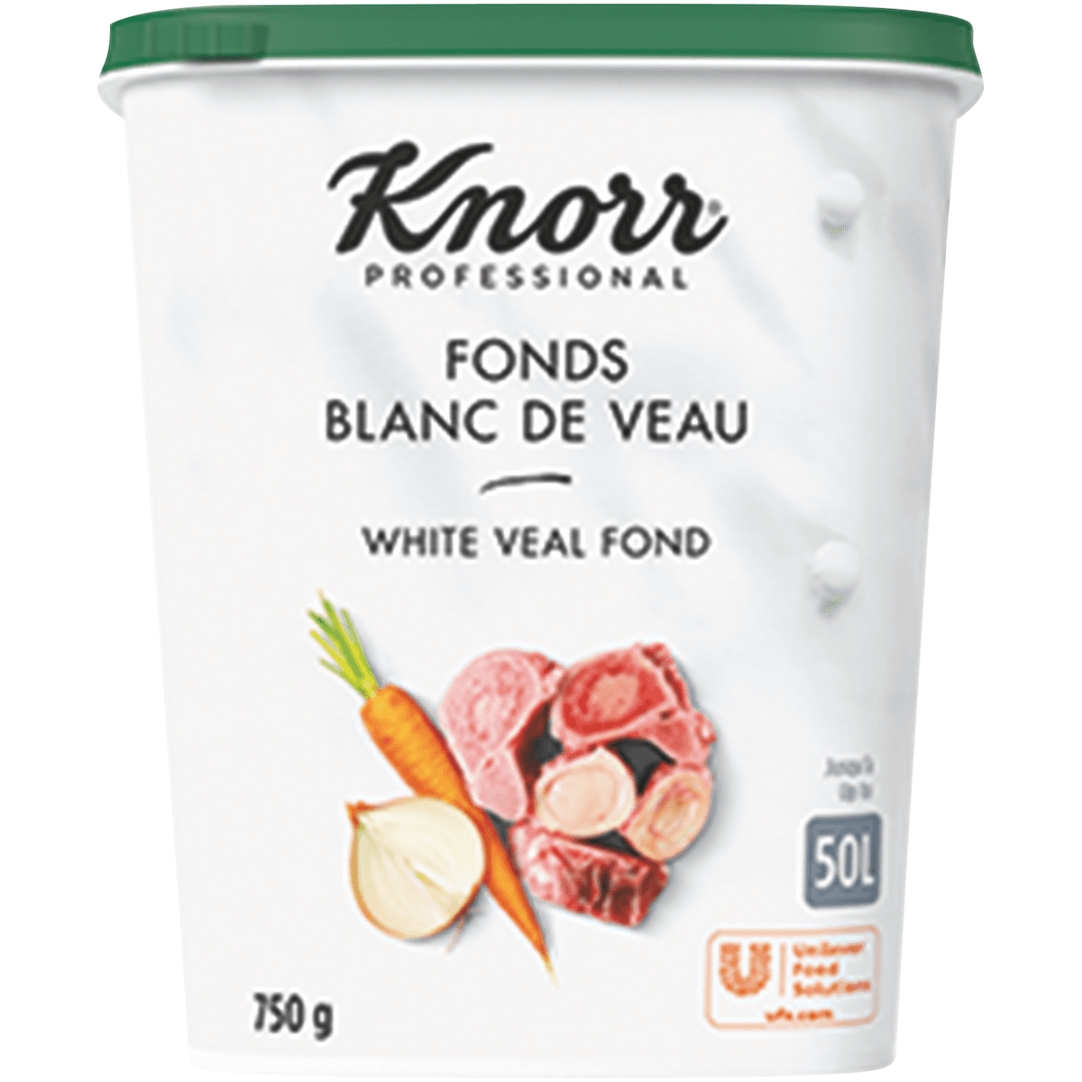 FONDS BLANC DE VEAU DESHYDRATE - BTE 750G JUSQU'A 50L