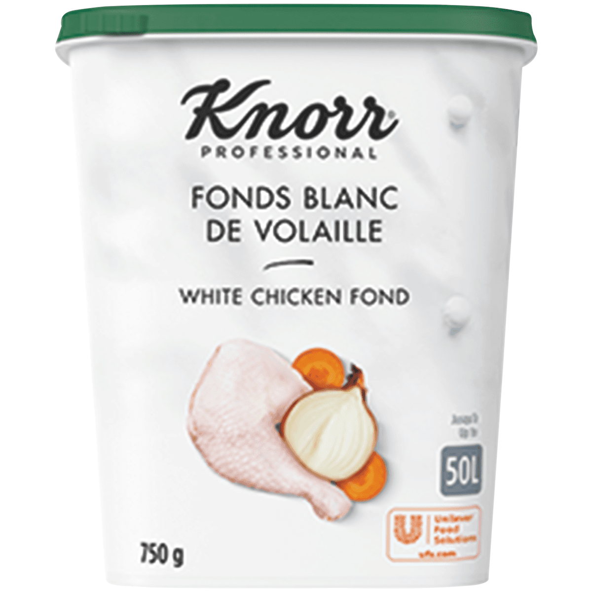 FONDS BLANC DE VOLAILLE - BTE 750G JUSQU'A 50L