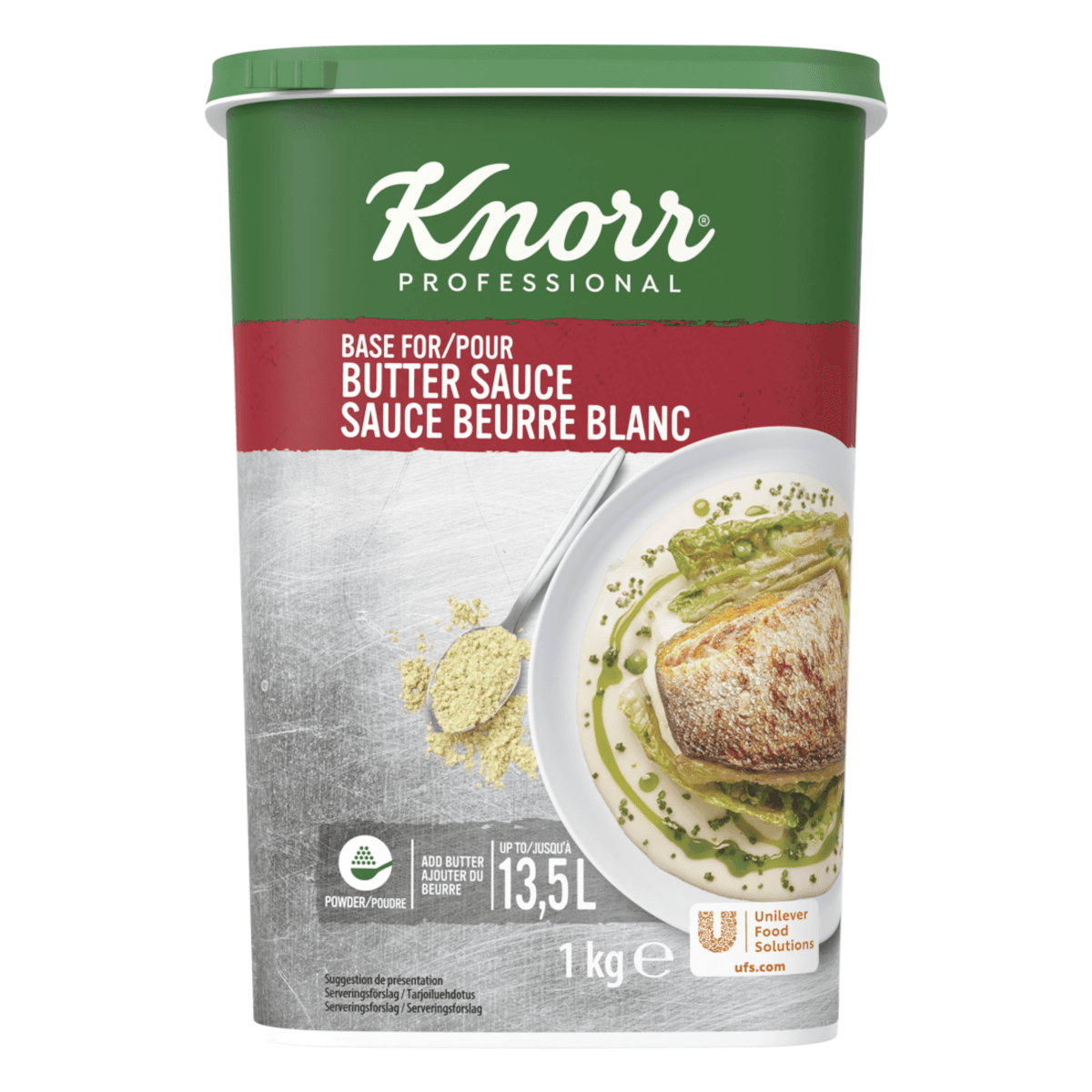 SAUCE AU BEURRE BLANC BOITE 1KG
