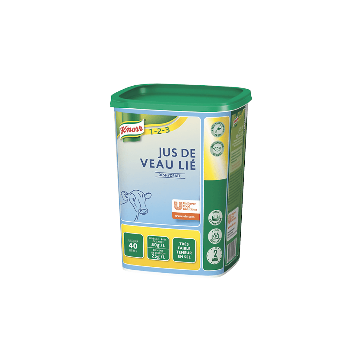 JUS DE VEAU LIE FTS 40L BTE 1KG