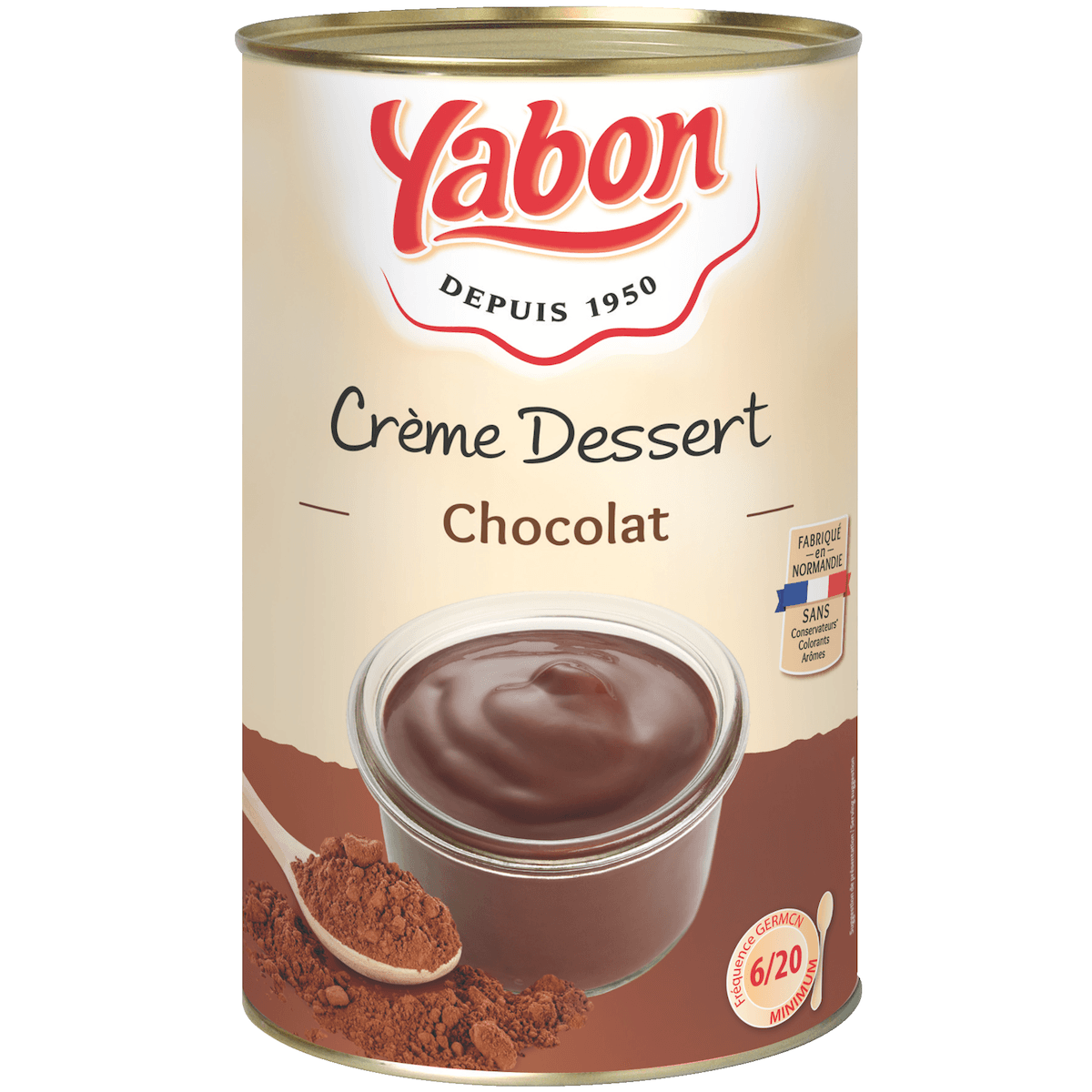 CREME DESSERT AU CHOCOLAT - BTE 5/1