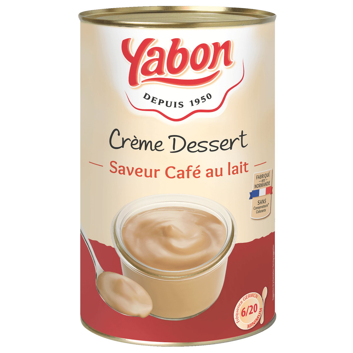 CREME DESSERT CAFE AU LAIT - BTE 5/1