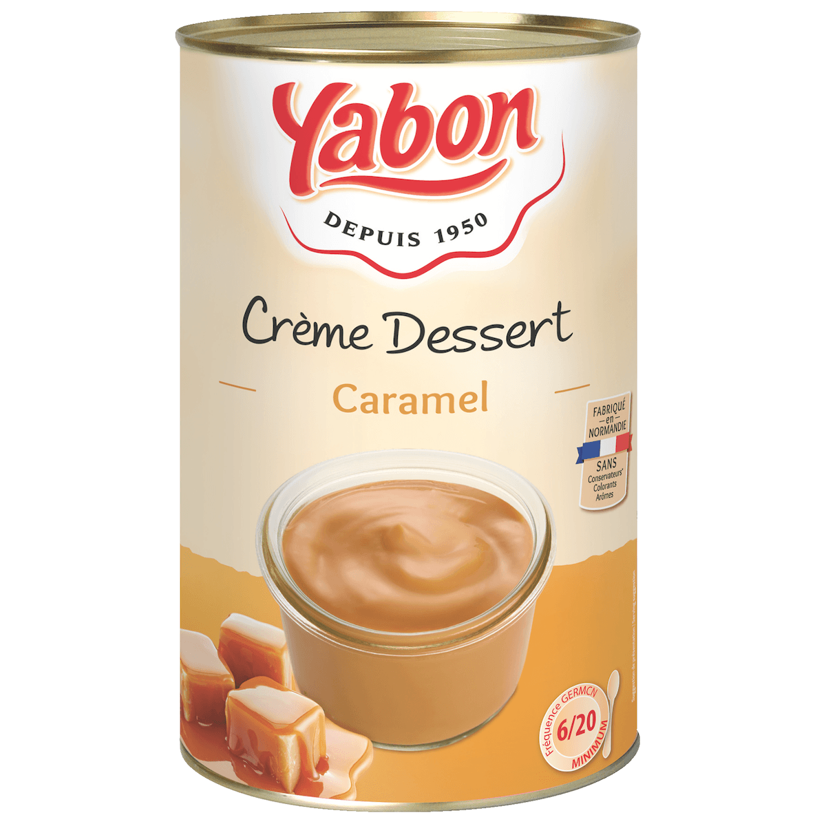 CREME DESSERT CARAMEL - BTE 5/1