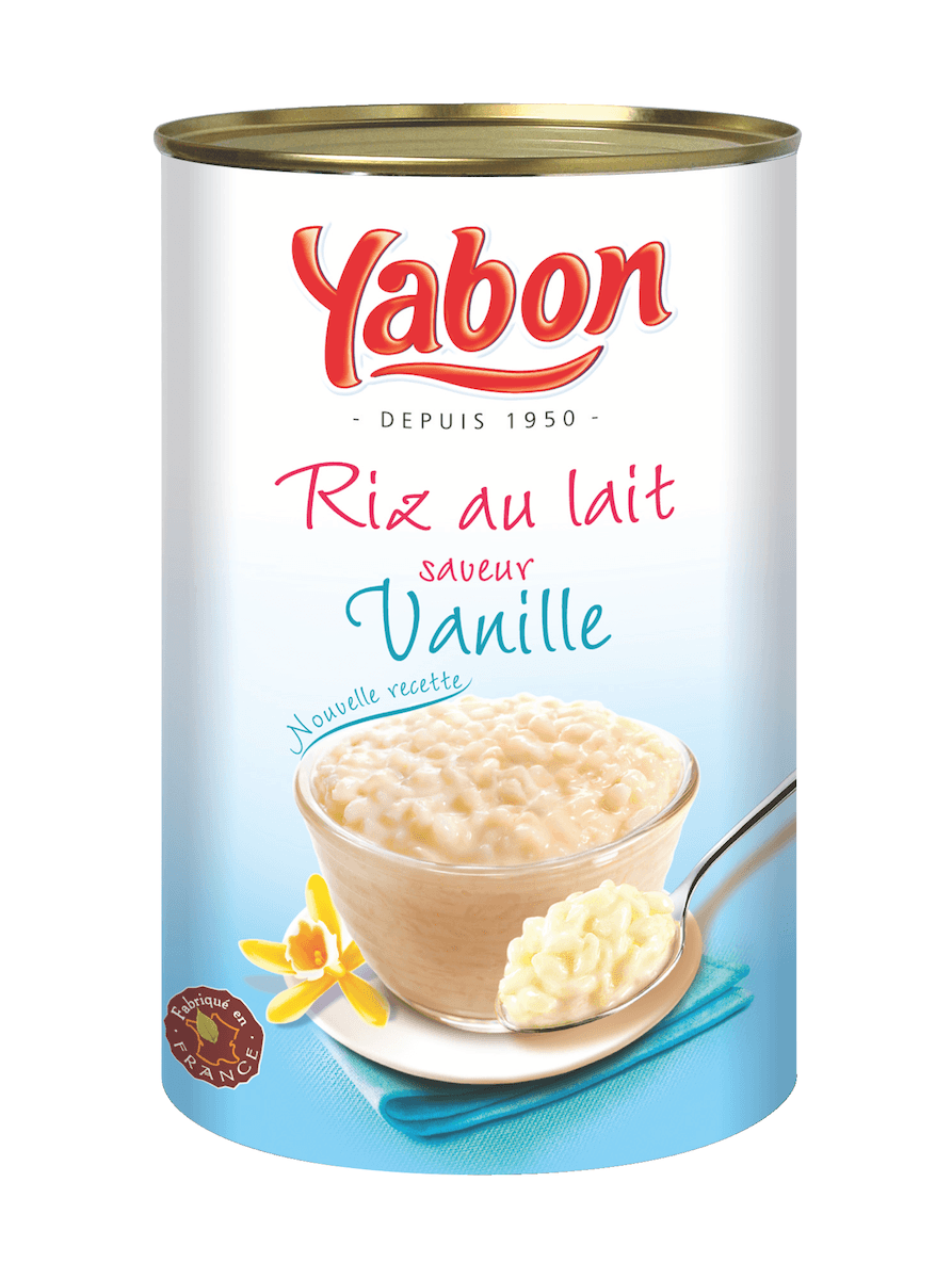 CREME DESSERT RIZ AU LAIT PARFUM VANILLE   - BOITE 5/1