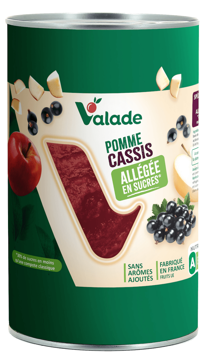 DESSERT POMME CASSIS - BTE 5/1