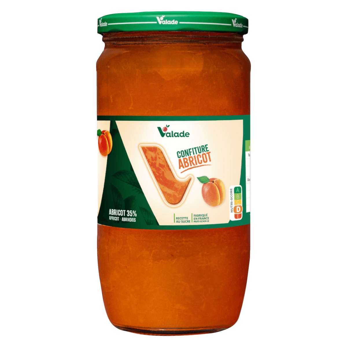 CONFITURE D'ABRICOT 35% FRUITS - BCL 1KG