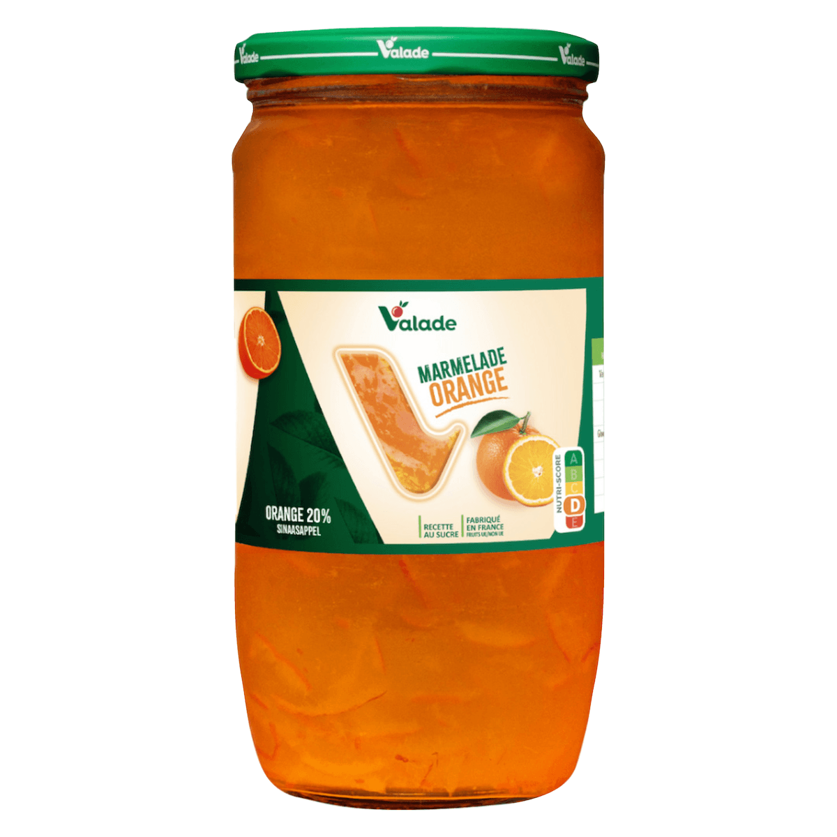 MARMELADE D'ORANGE 20% FRUITS - BCL 1KG
