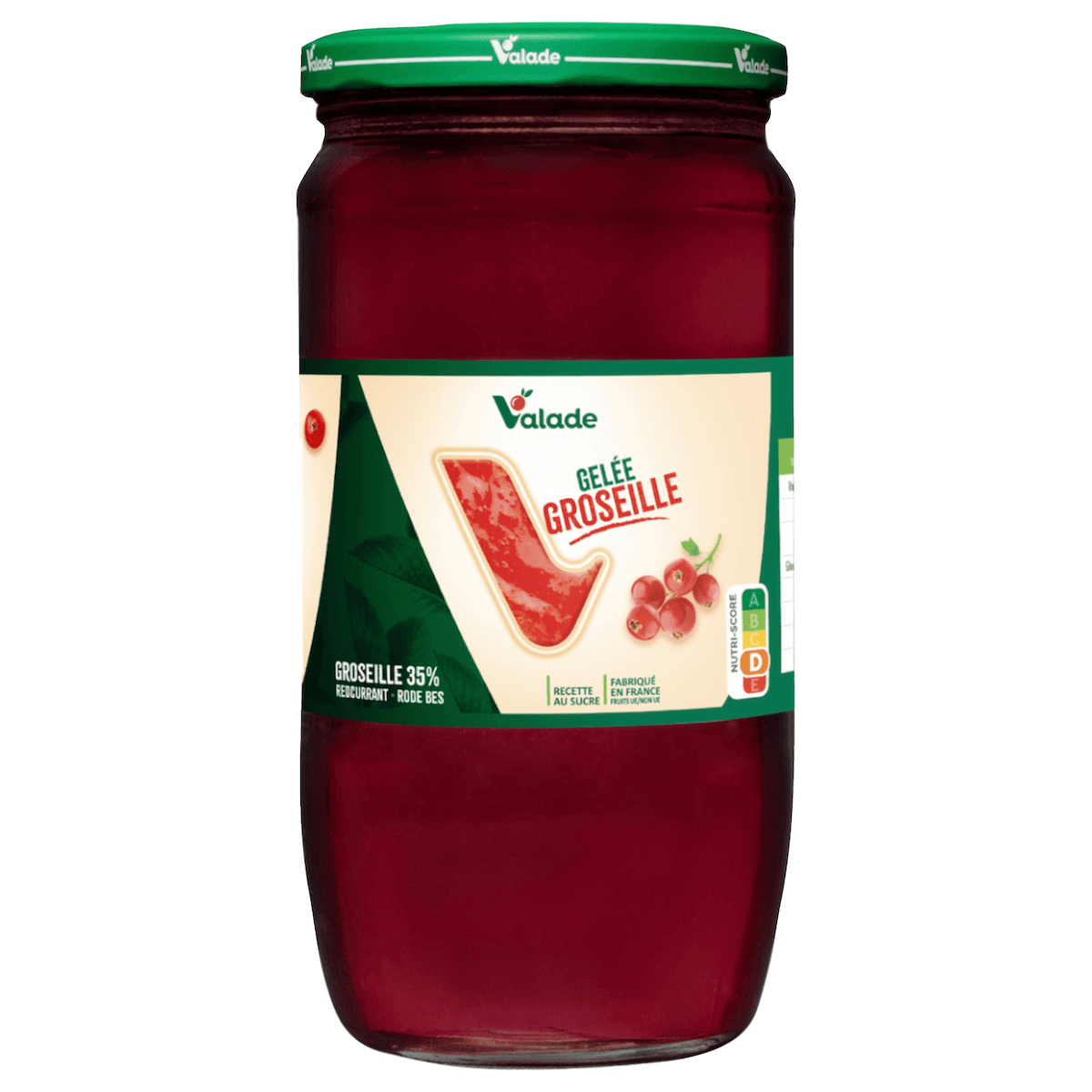 GELEE DE GROSEILLE 35% FRUITS - BCL 1KG
