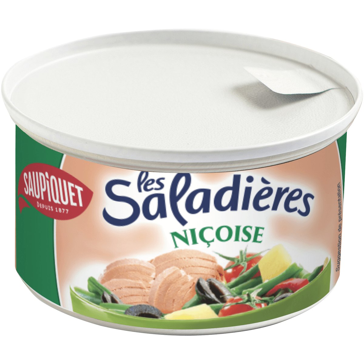 SALADIERE NICOISE AU THON BOITE  1/6 - 115G