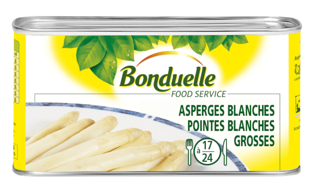 ASPERGES BLANCHES 17/24 - BOITE 4/4