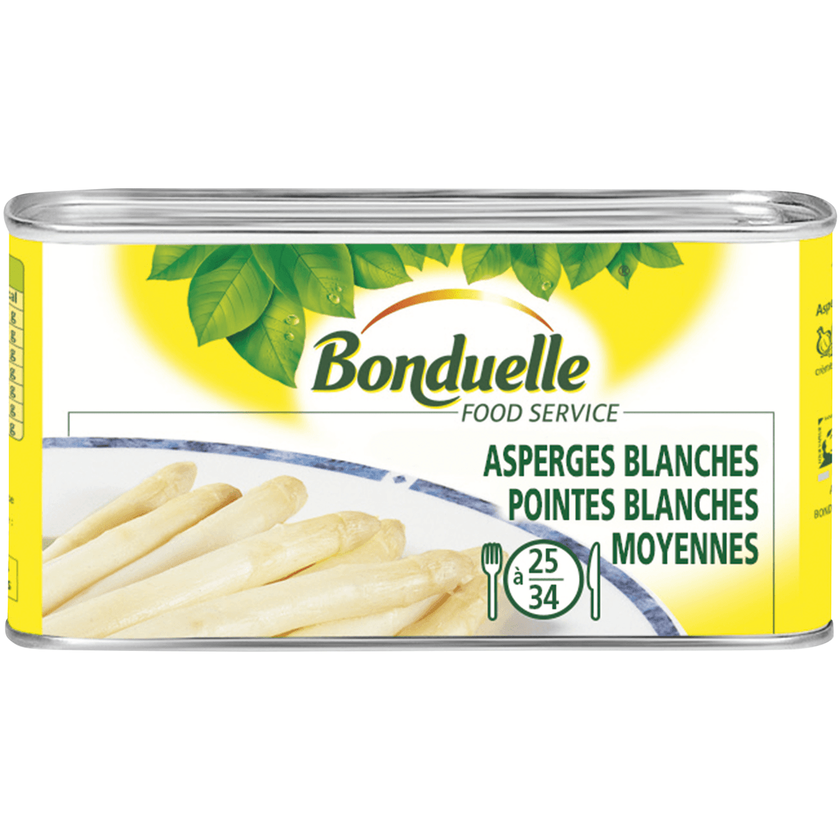 ASPERGES BLANCHES 25/34 - BTE 4/4