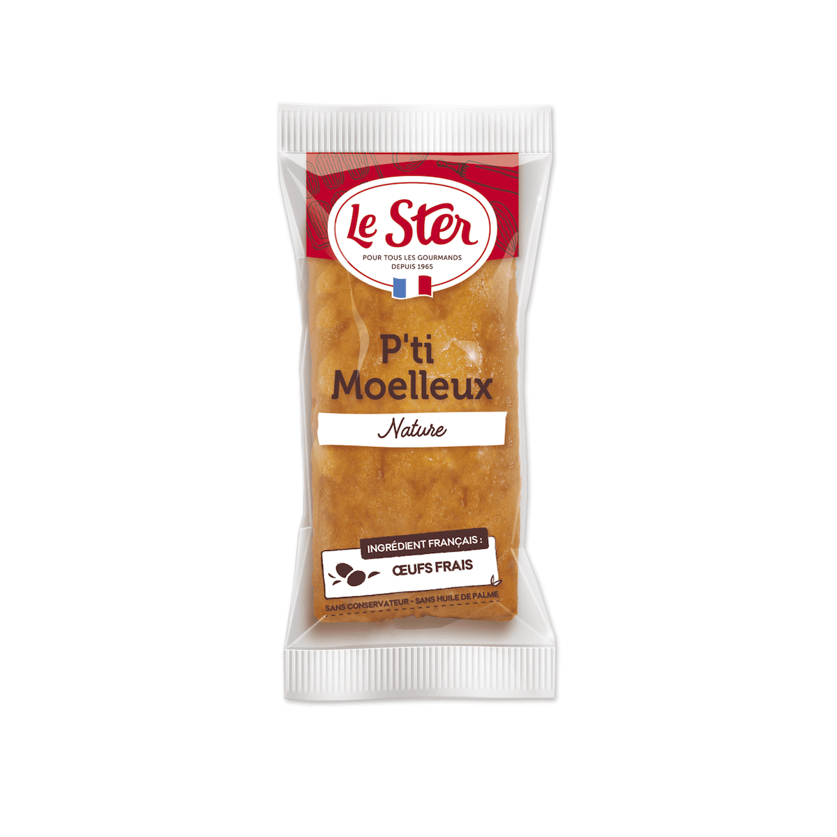 P'TI MOELLEUX NATURE DE 40G - CARTON DE 100