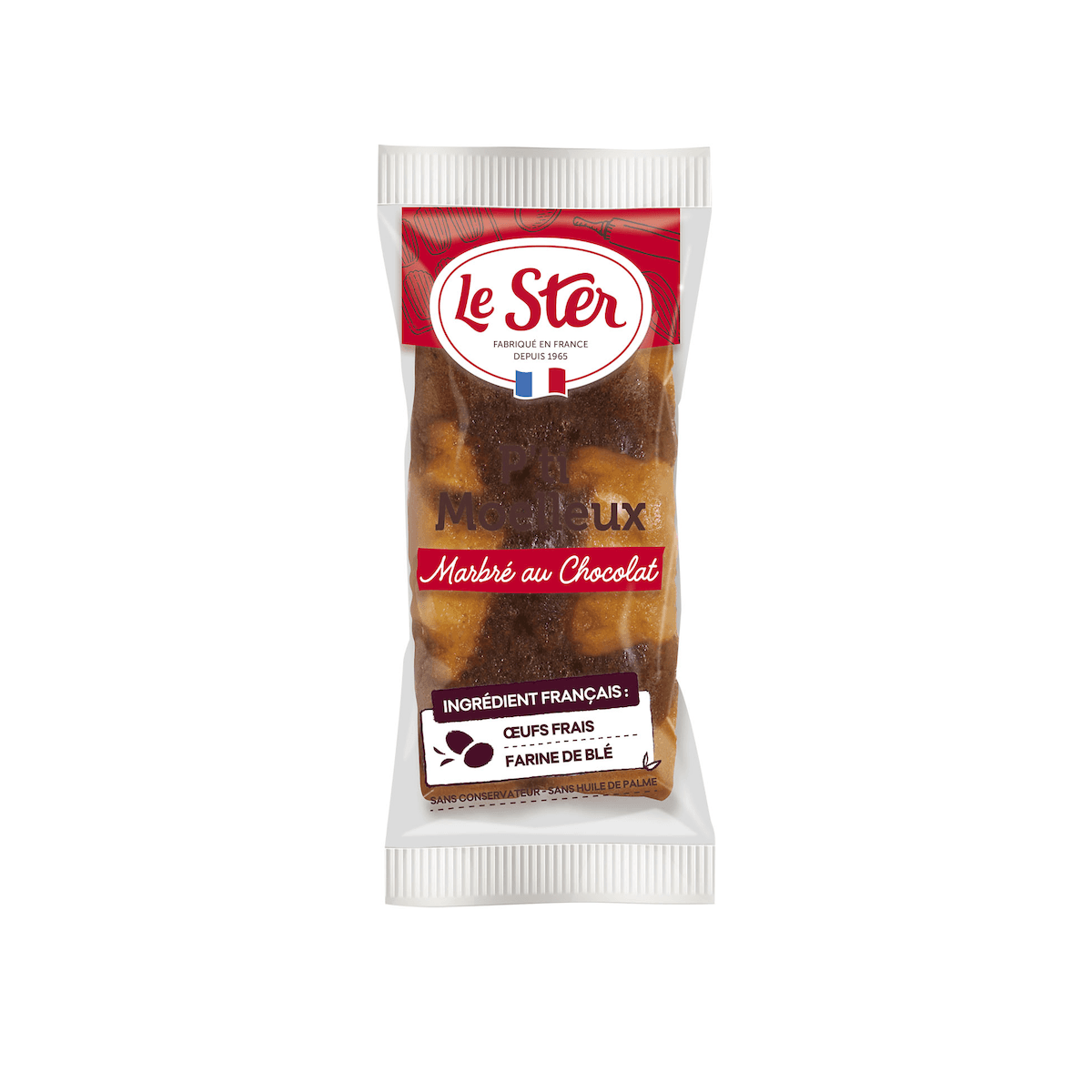 P'TI MOELLEUX MARBRE DE 40G - CARTON DE 100