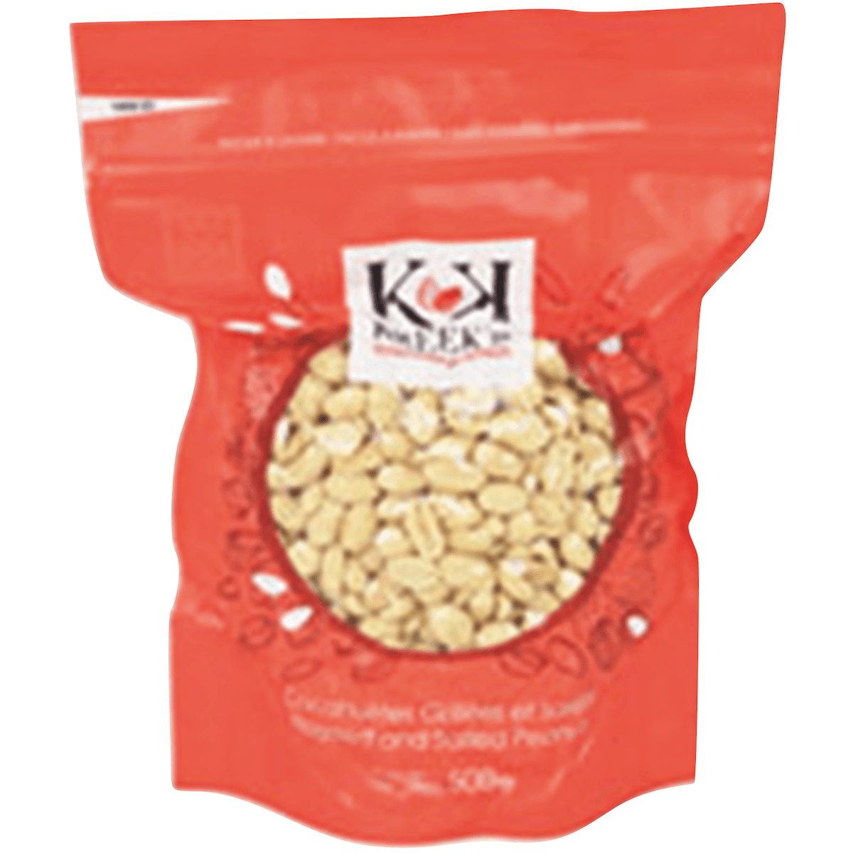 CACAHUETES BLANCHES GRILLEES,SALEES - 500G S/V