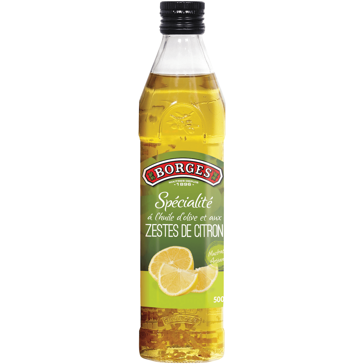 CONDIMENT SPECIALITE HUILE D'OLIVE CITRON 500ML